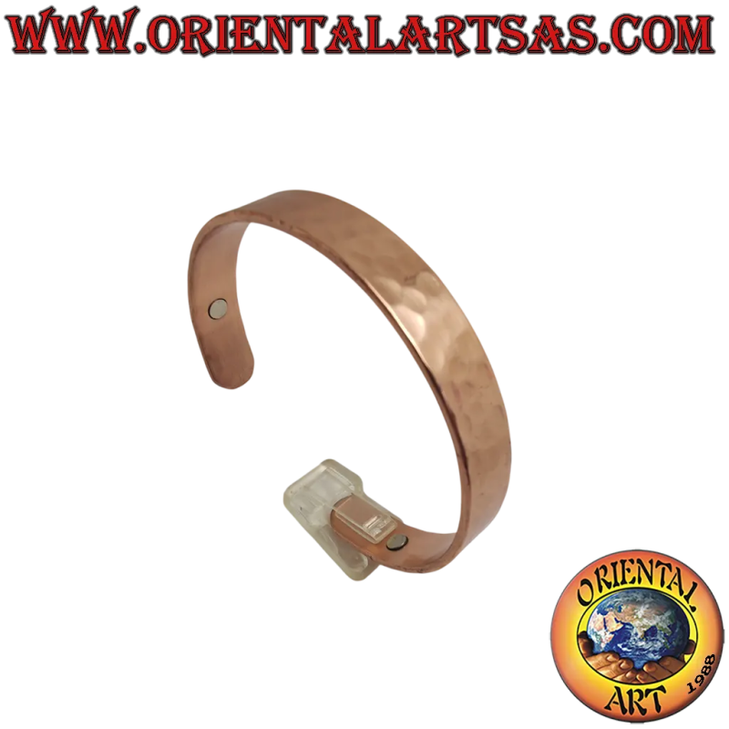 Bracciale della Salute Rame e Magneti Martellato Oriental Art