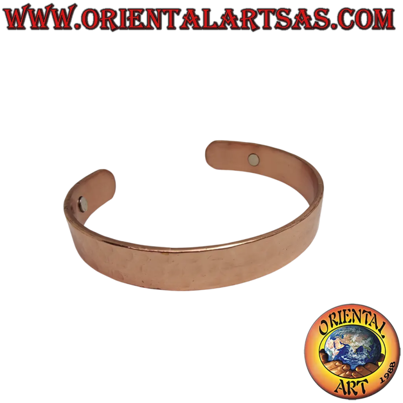 Bracciale della Salute Rame e Magneti Martellato Oriental Art