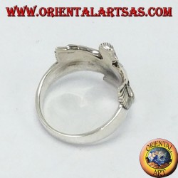 Anillo de plata Isis la diosa alada