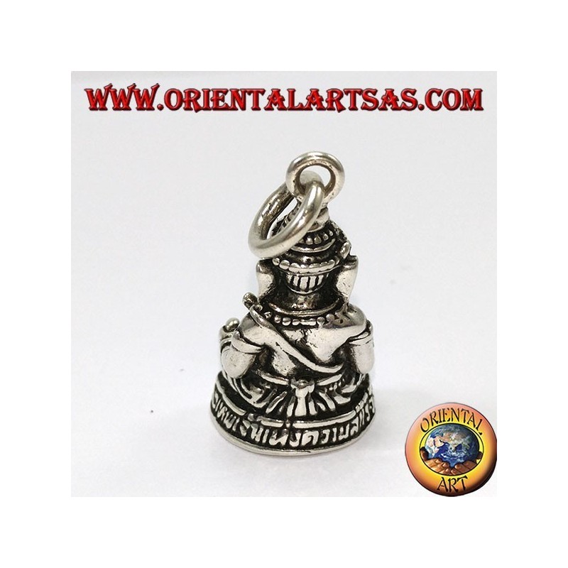 Ciondolo in argento Ganesha statua