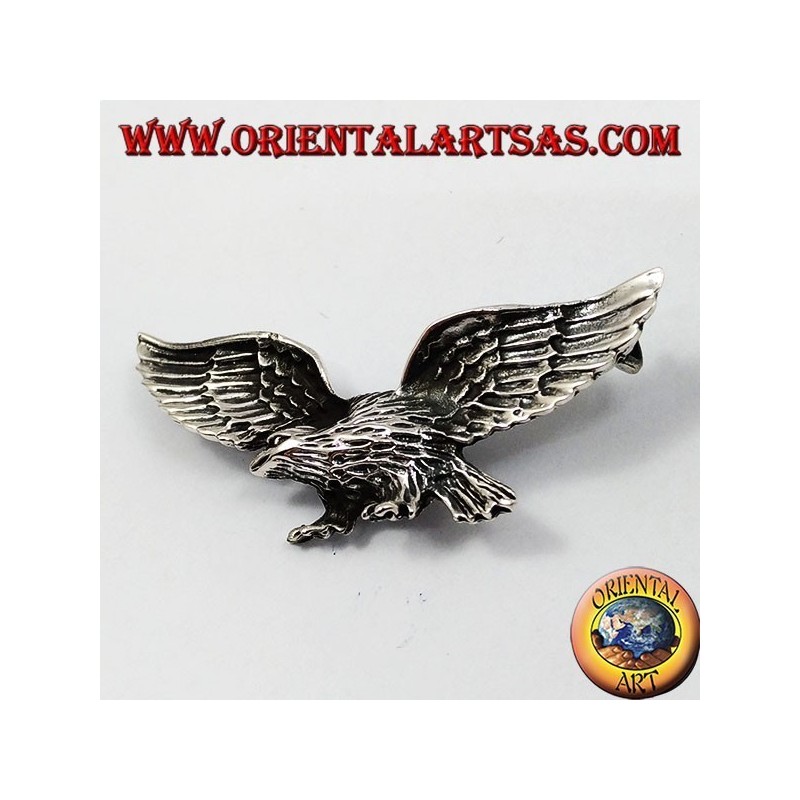 Pendentif en argent, Roman Eagle (3 crochets)