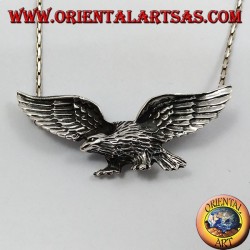 Silver Pendant, Roman Eagle (3 hooks)