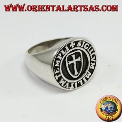 Silberring, Templar-Siegel