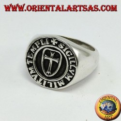 Silberring, Templar-Siegel