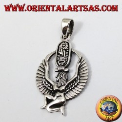 Colgante de plata, Isis Dea de fertilidad de maternidad y magia