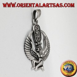 Silver Pendant, Isis Dea of maternity fertility and magic