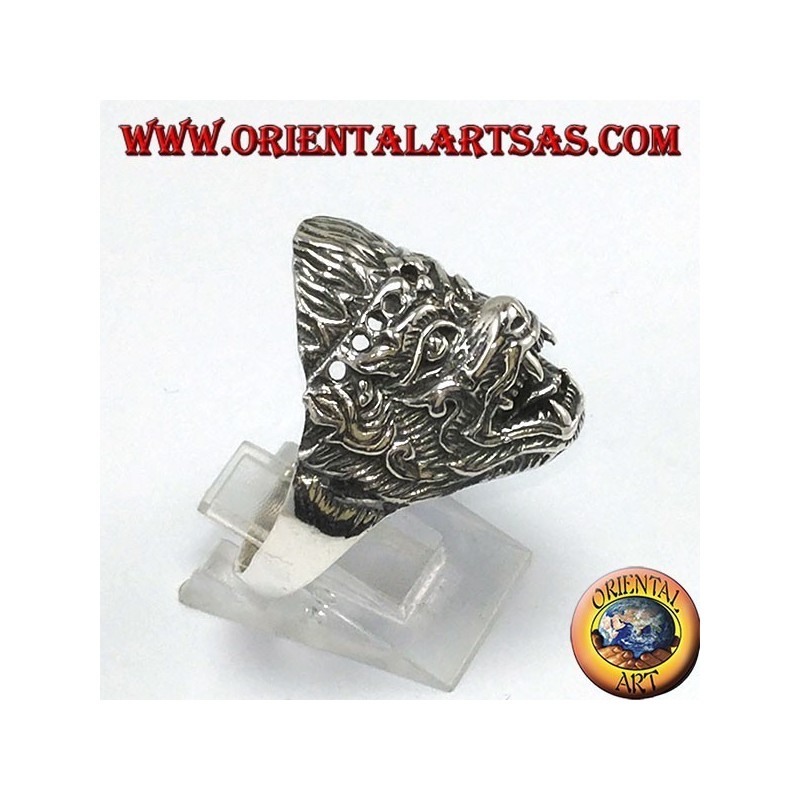 Anello in argento, Hanuman