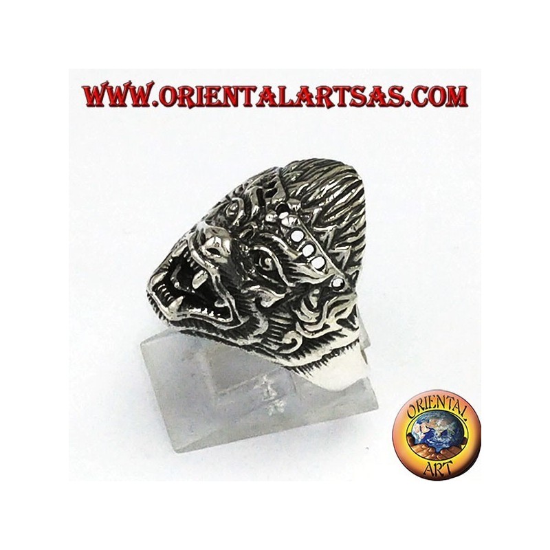 Bague en argent, Hanuman