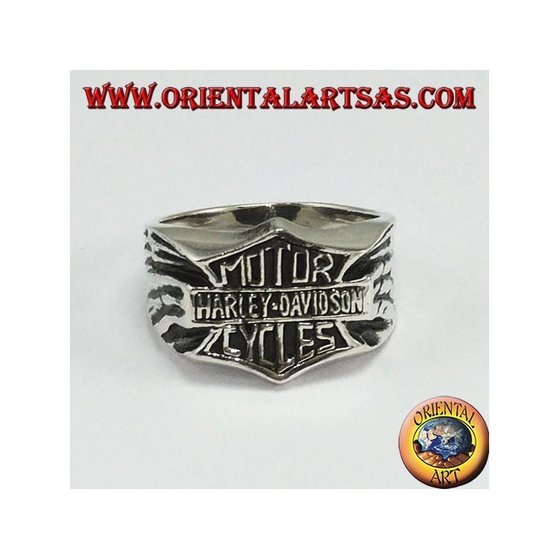Anello in argento,  Motors Harley davidson cycles