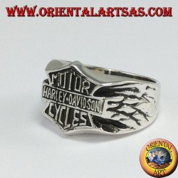 Anillo de plata Motors Harley davidson cycles