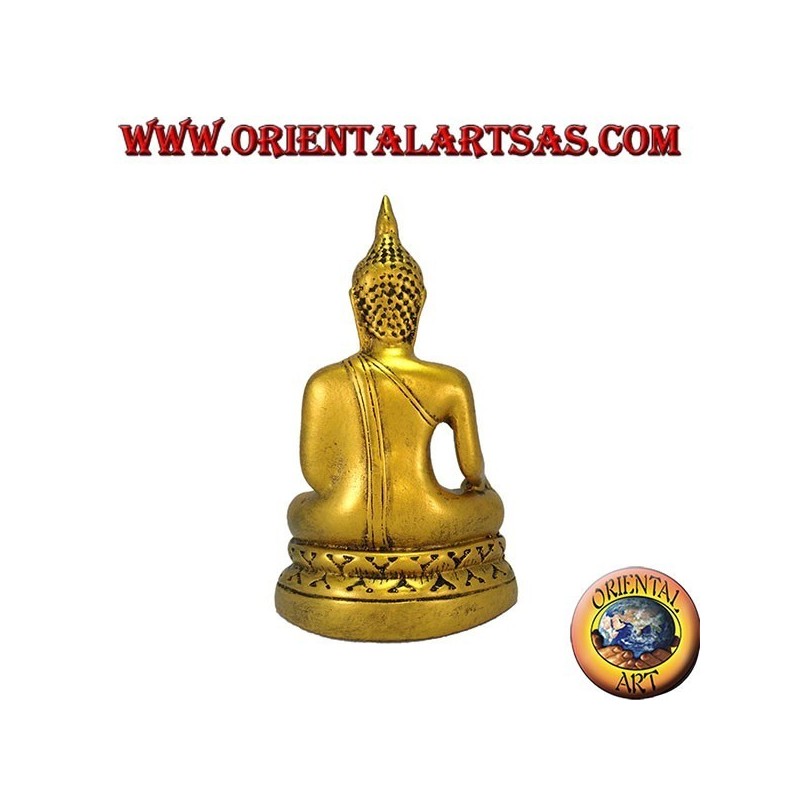 Buddha Bhumisparsa resin height cm 11