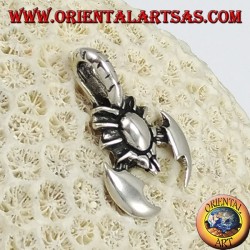 Colgante de plata, escorpión
