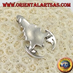Colgante de plata, escorpión