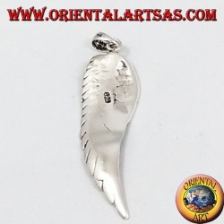 Aile Pendentif en Argent (Grand)