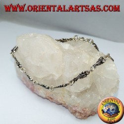 Silberarmband mit 13 Hummern