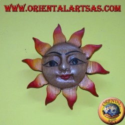 Sun the small teak wood small