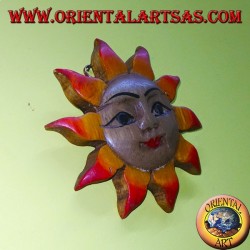 Sun the small teak wood small