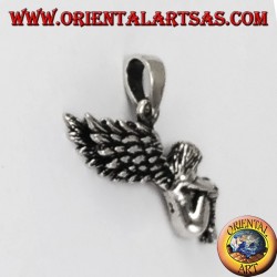 Colgante de plata Hada tridimensional