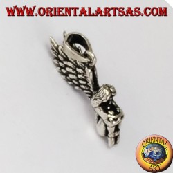 Colgante de plata Hada tridimensional