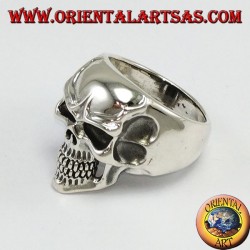 Anillo de plata de ley 925, cráneo de Joker