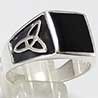 Silver & Onyx Rings
