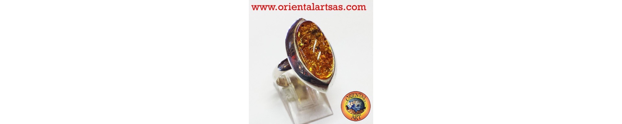 925 Sterling Silver Baltic Amber Rings | Natural & Handmade