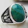 Silver and Turquoise Rings