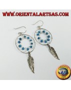 Native American 925 silver earrings