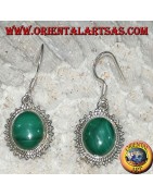 E. Malachite, Tiger's Eye and Rose Quartz