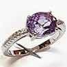 Anillos con Amatista