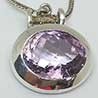 Silberanhänger mit Amethyst