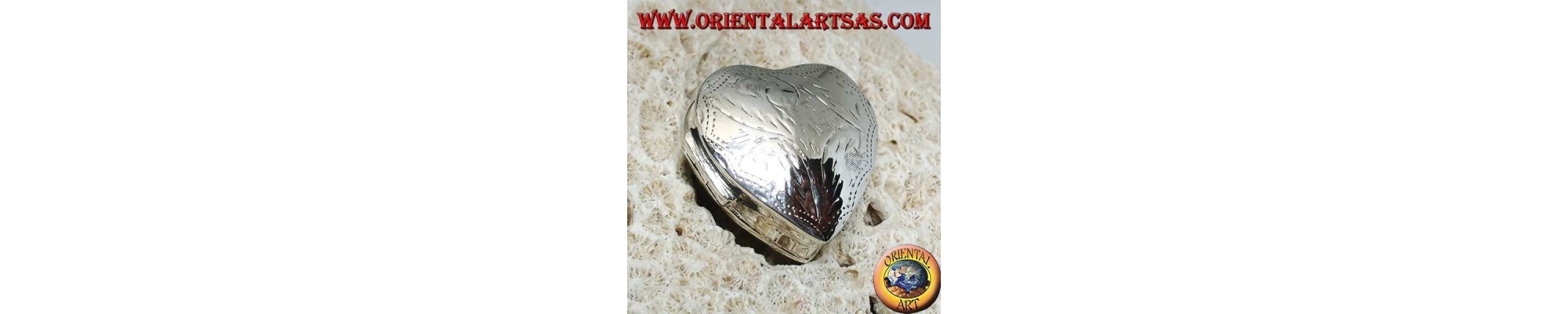 Articles en argent 925 ‰ (pinces à cheveux, boutons de manchette, boites, etc...)