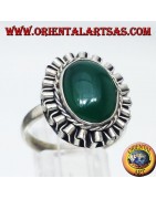 Anelli in argento 925 con Agata naturale – eleganza e armonia