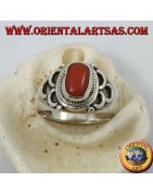 Anelli in argento 925 con Corallo naturale – eleganza e tradizione