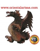 Handmade wooden animal sculptures