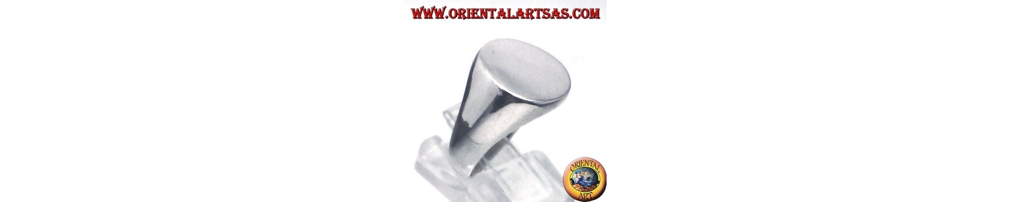 Bagues en argent 925 ‰ lisses