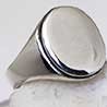 Anillos de plata lisos