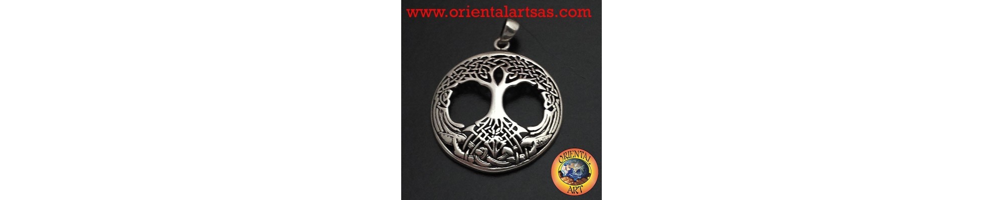 Ciondoli in argento 925 ‰ simboli e nodi celtici