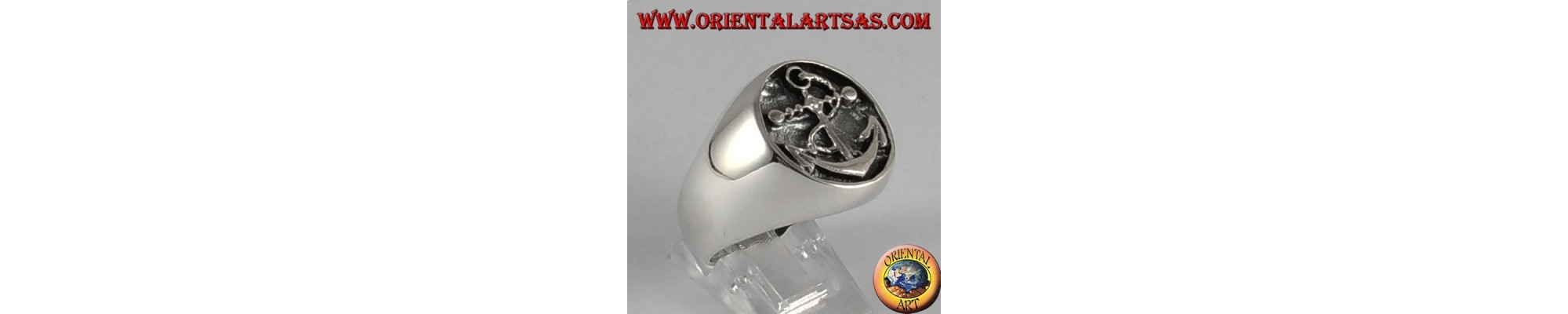 Anillos de plata 925 ‰ con varios símbolos