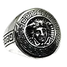Bagues en argent, symboles variés