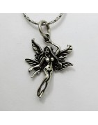 925 ‰ silver pendants with Fairies and Celtic Figures