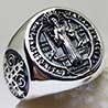 Anillos de religión monoteísta en plata