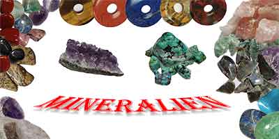 Steine ​​und Mineralien